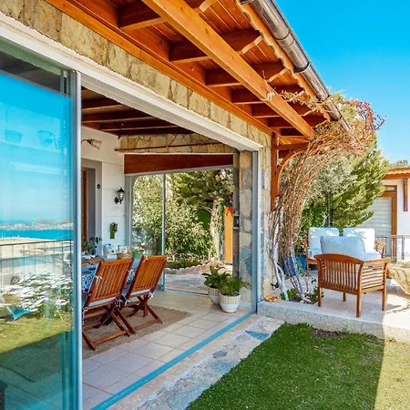 2 Bedroom Flat With Garden And Sea View In Yalikavak Appartamento *